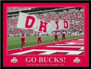 Ohio State Football Poster